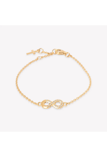 Rizen Rizen 590024GD-CZ Infinite Hope Bracelet Gold