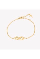 Rizen Rizen 590024GD-CZ Infinite Hope Bracelet Gold