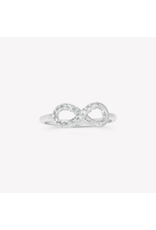 Rizen Rizen 190023SS-CZ Infinti Hope Statement Ring Silver