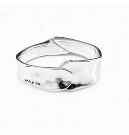 Uno de 50 Uno de 50 PUL1806MTL0000M Waves Olas  Hinged Bracelet