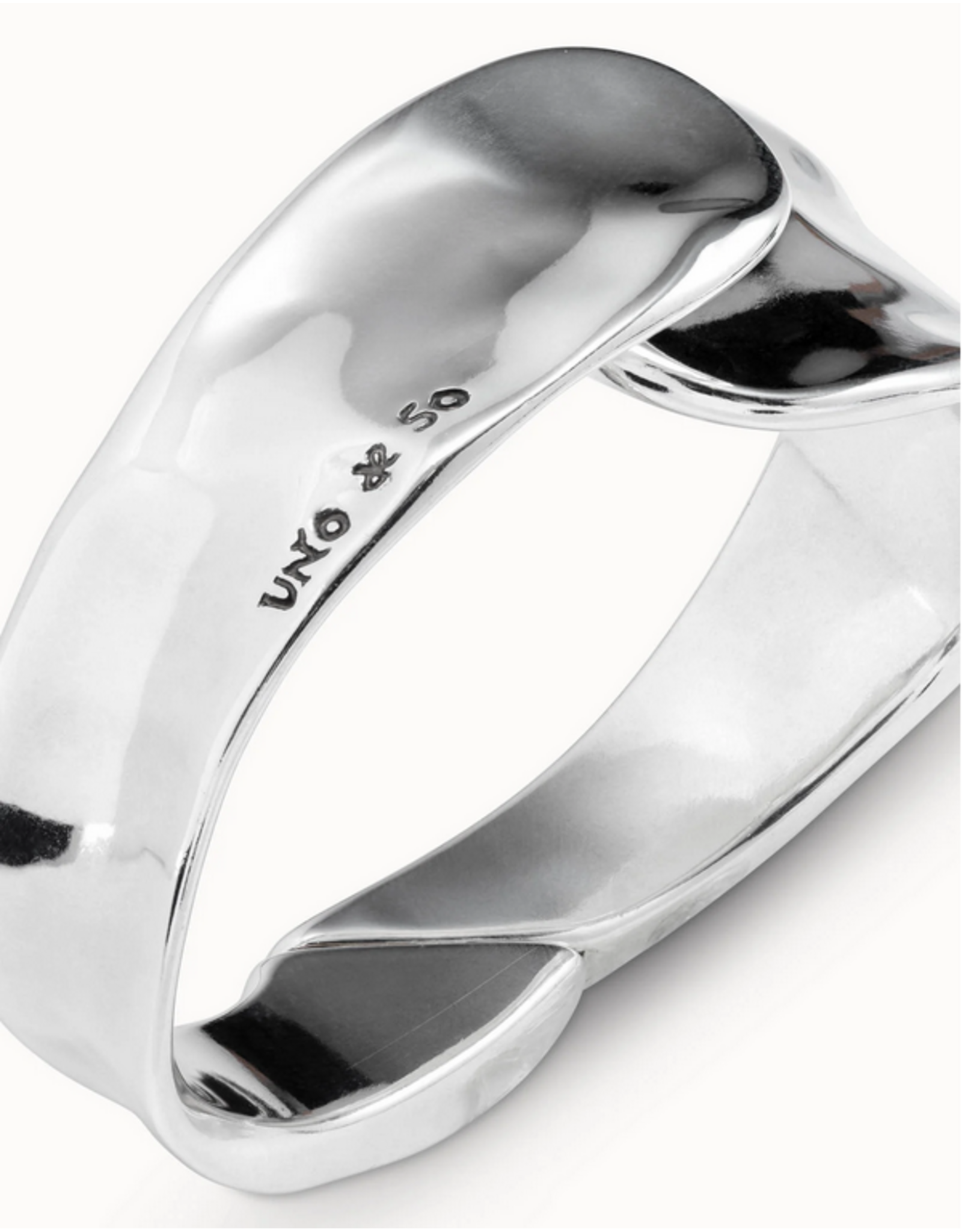 Uno de 50 Uno de 50 PUL1806MTL0000M Waves Olas  Hinged Bracelet