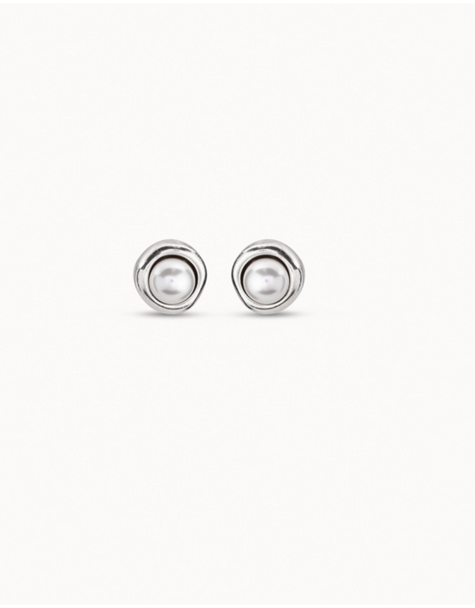 Uno de 50 Uno de 50 PEN0461BPLMTL0U Pearl Post Earrings