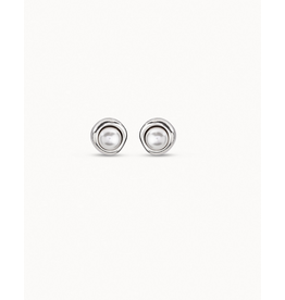Uno de 50 Uno de 50 PEN0461BPLMTL0U Pearl Post Earrings
