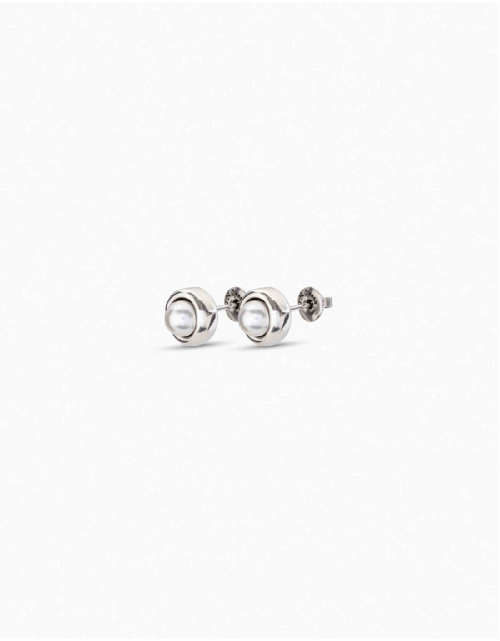 Uno de 50 Uno de 50 PEN0461BPLMTL0U Pearl Post Earrings
