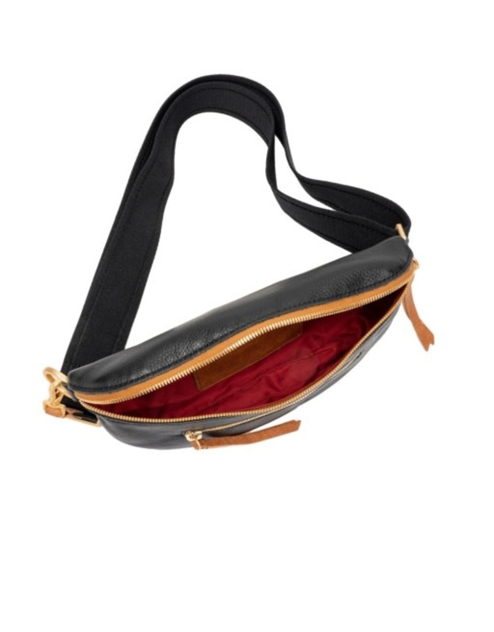 Hammitt Hammitt Charles Crossbody North End Black with Brown