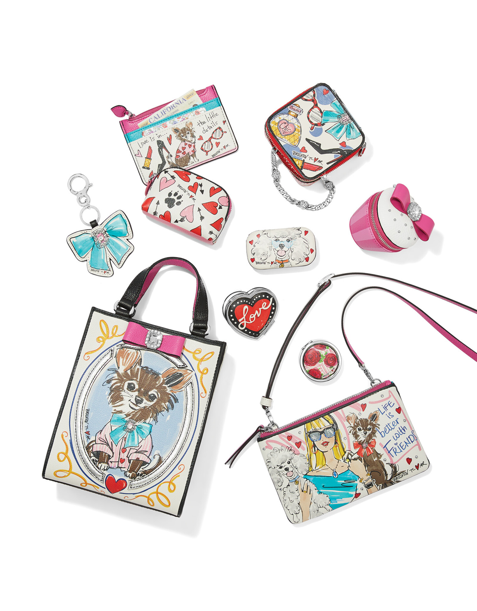 Brighton Brighton E4258M Best Friends Forever Mini Coin Purse