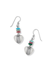 Brighton Brighton JA0166 Mingle Sweetheart Bead French Wire Earrings
