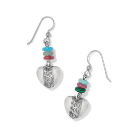 Brighton Brighton JA0166 Mingle Sweetheart Bead French Wire Earrings