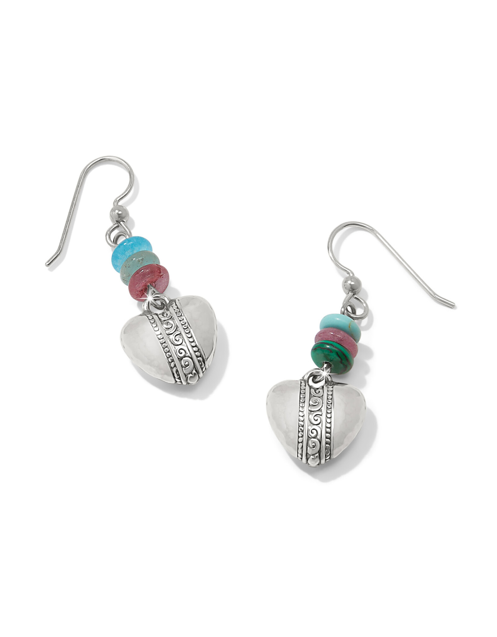 Brighton Brighton JA0166 Mingle Sweetheart Bead French Wire Earrings
