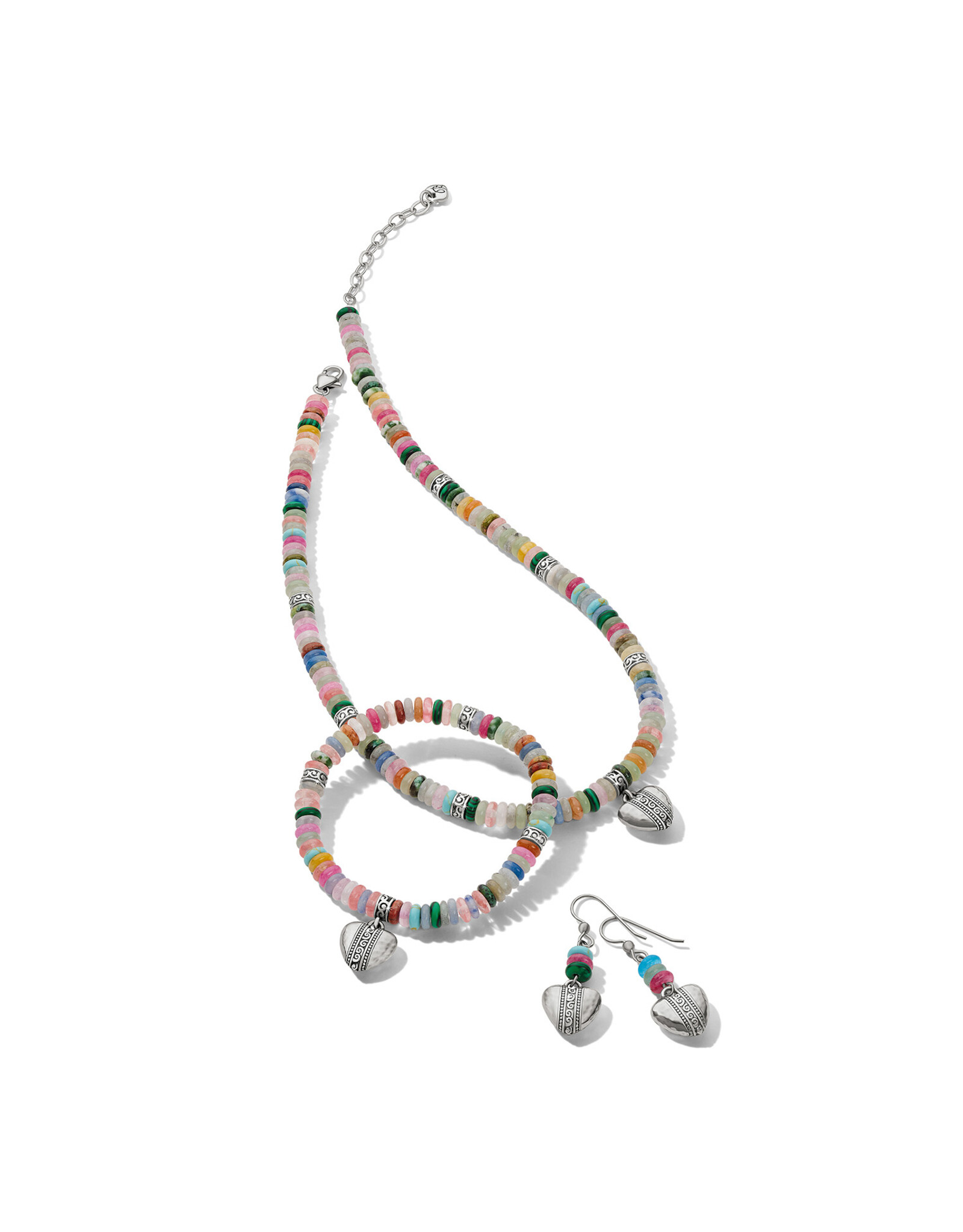 Brighton Brighton JA0166 Mingle Sweetheart Bead French Wire Earrings