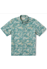 Reyn Spooner Reyn M671212525  Ocean Motion Classic Button Front Sagebrush