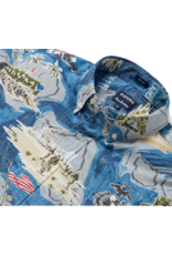 Reyn Spooner Reyn M666212525 Marines Semper Fi Classic Button Front Navy