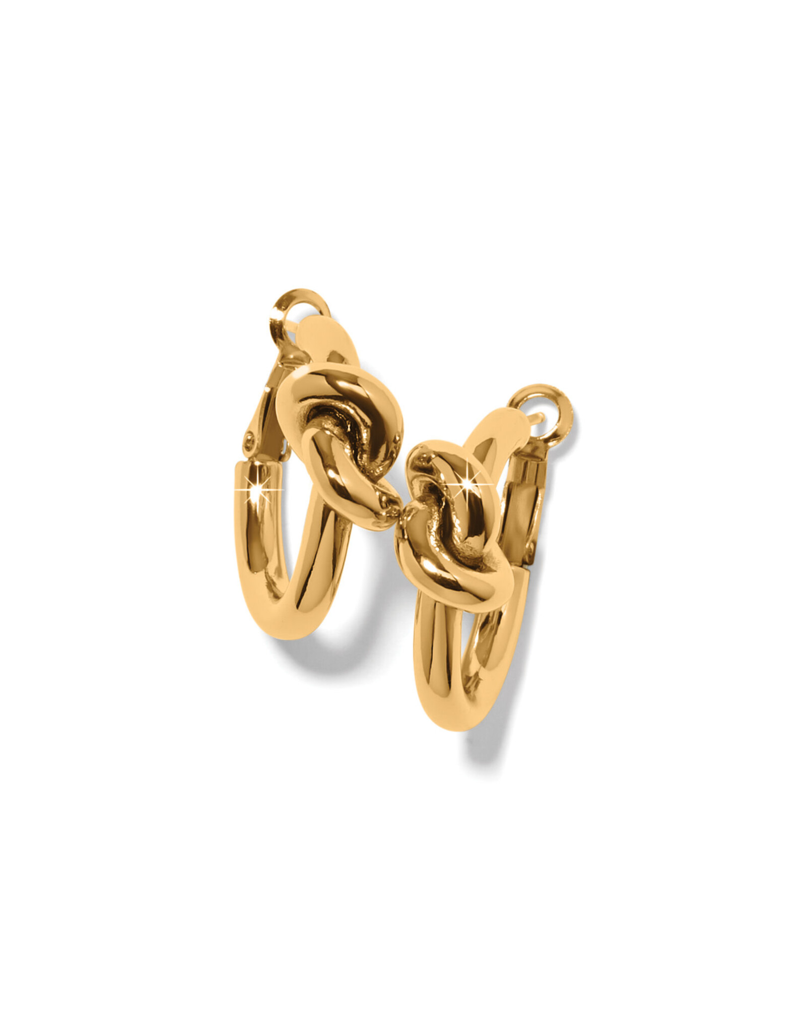 Brighton Brighton JA0133 Interlok Single Knot Hoop Earrings