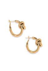 Brighton Brighton JA0133 Interlok Single Knot Hoop Earrings