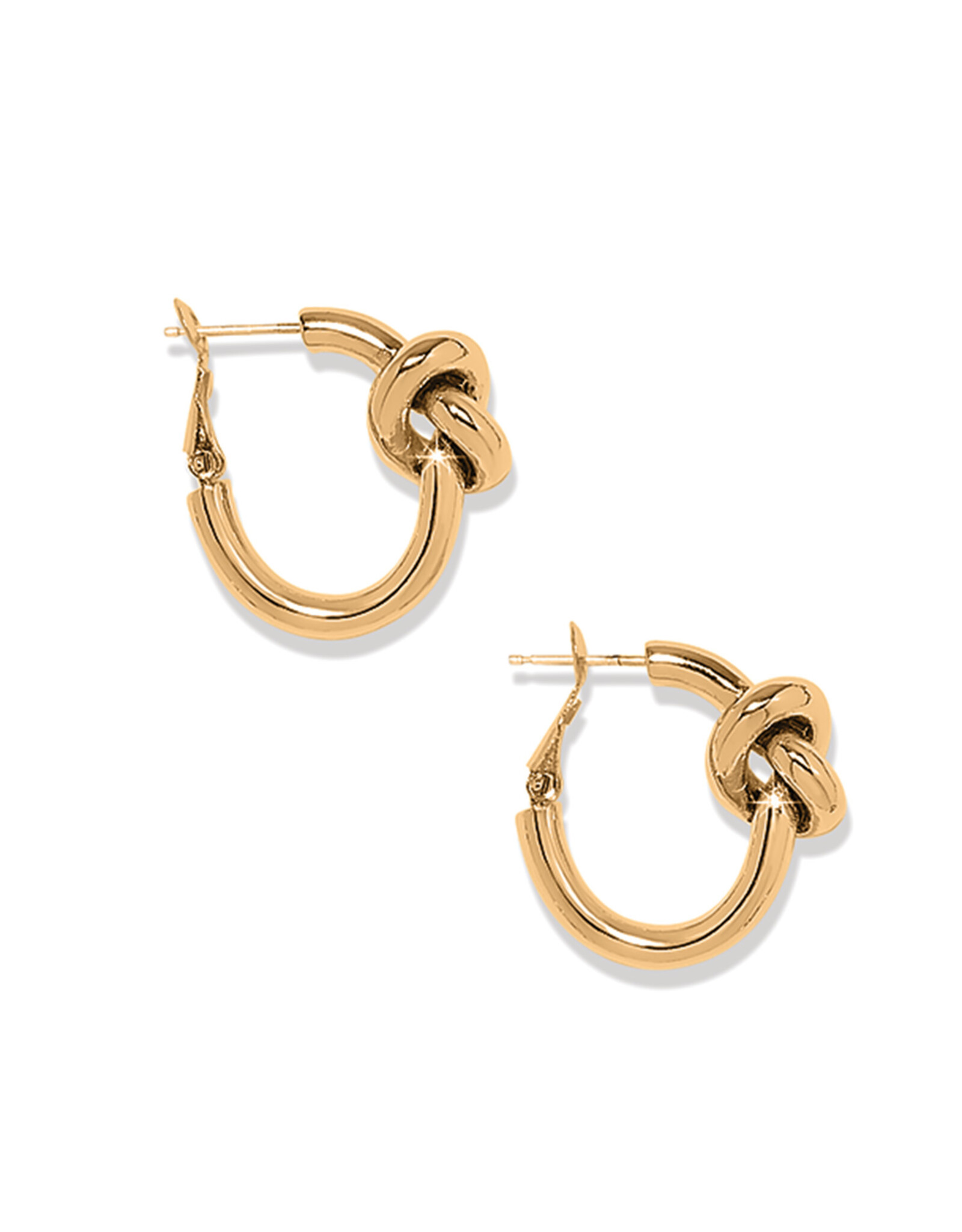 Brighton Brighton JA0133 Interlok Single Knot Hoop Earrings
