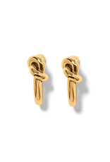 Brighton Brighton JA0133 Interlok Single Knot Hoop Earrings