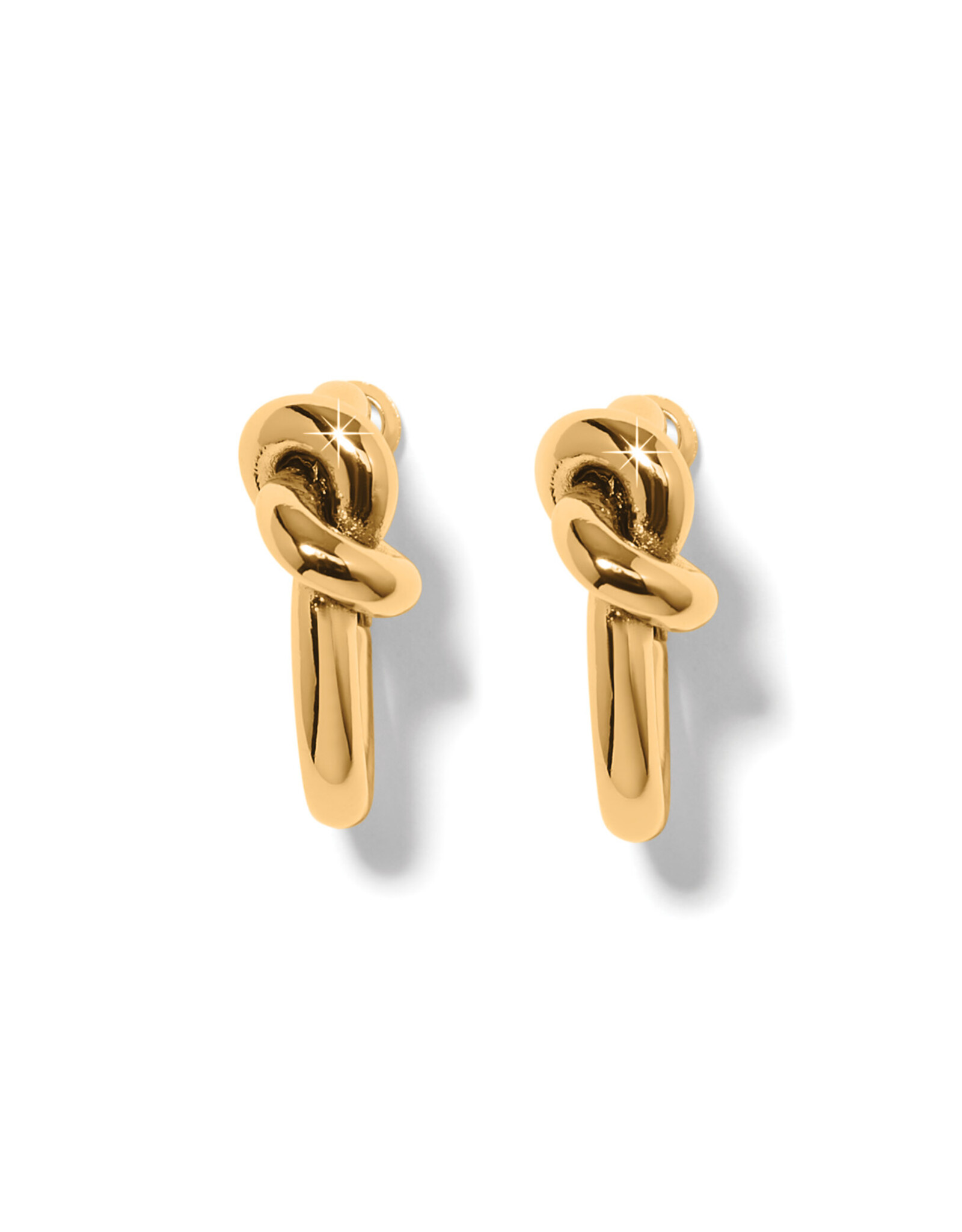 Brighton Brighton JA0133 Interlok Single Knot Hoop Earrings