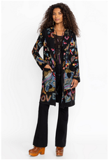 Johnny Was JWas JWB57724-9 Black Biya Duster Desire