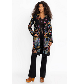 Johnny Was JWas JWB57724-9 Black Biya Duster Desire