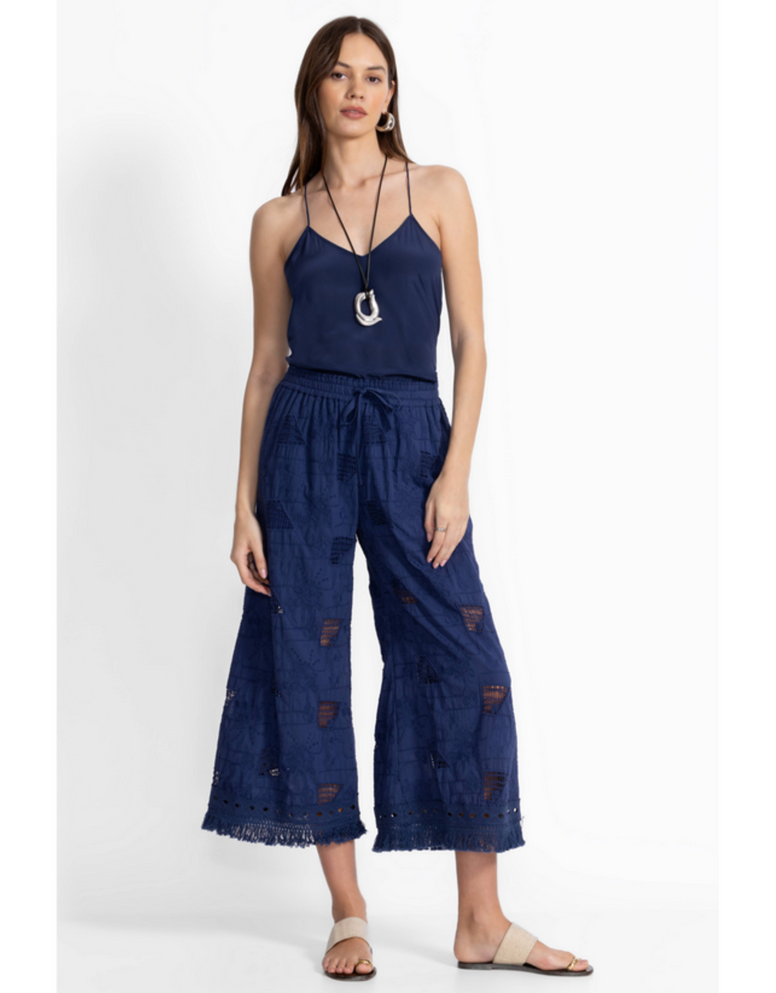Johnny Was JWas C65325-2 Blue Minca Pant