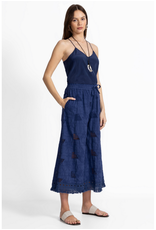 Johnny Was JWas C65325-2 Blue Minca Pant