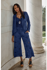 Johnny Was JWas C65325-2 Blue Minca Pant