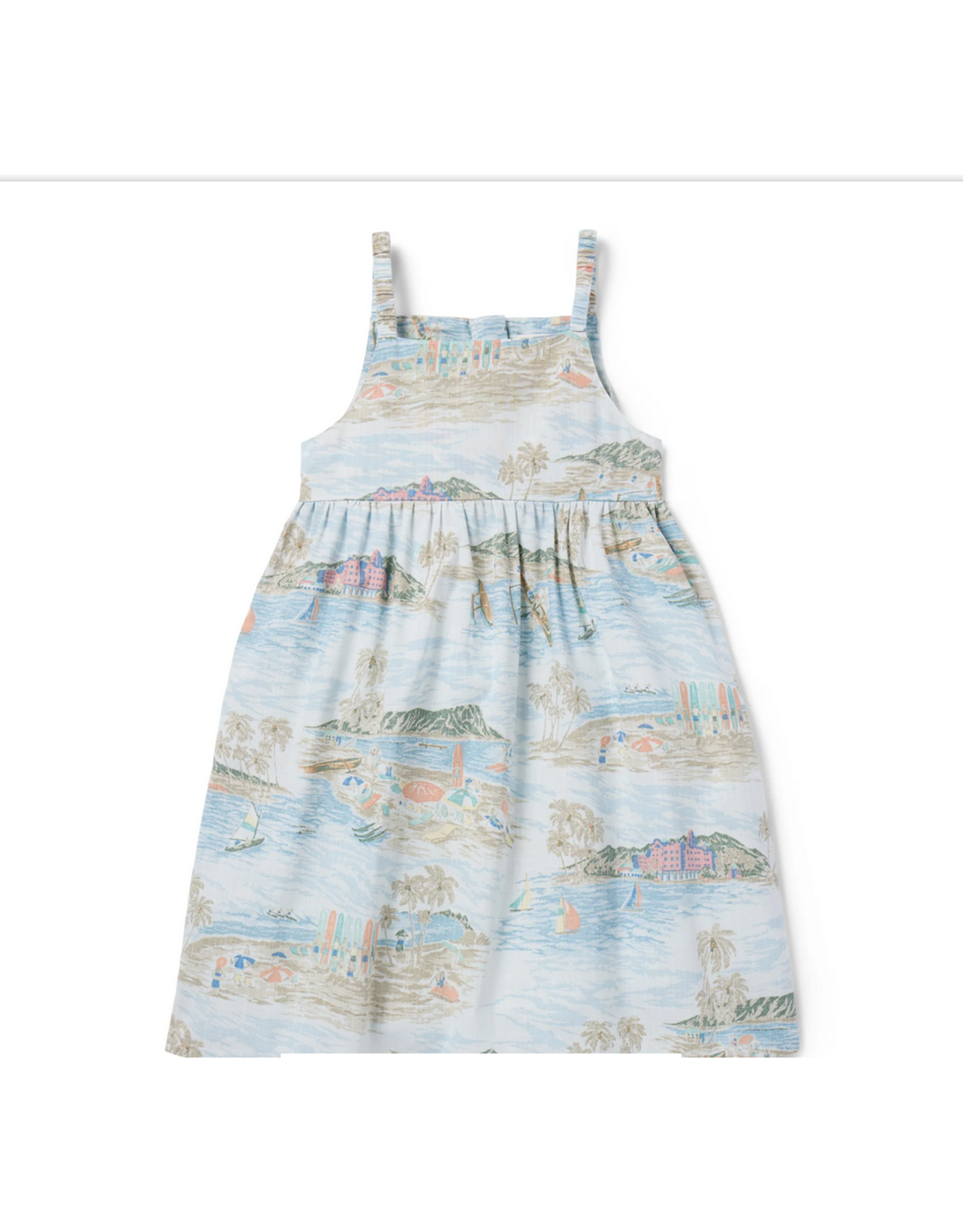 Reyn Spooner Reyn K661891225 Waikiki Nostalgia Kids Nellie Dress