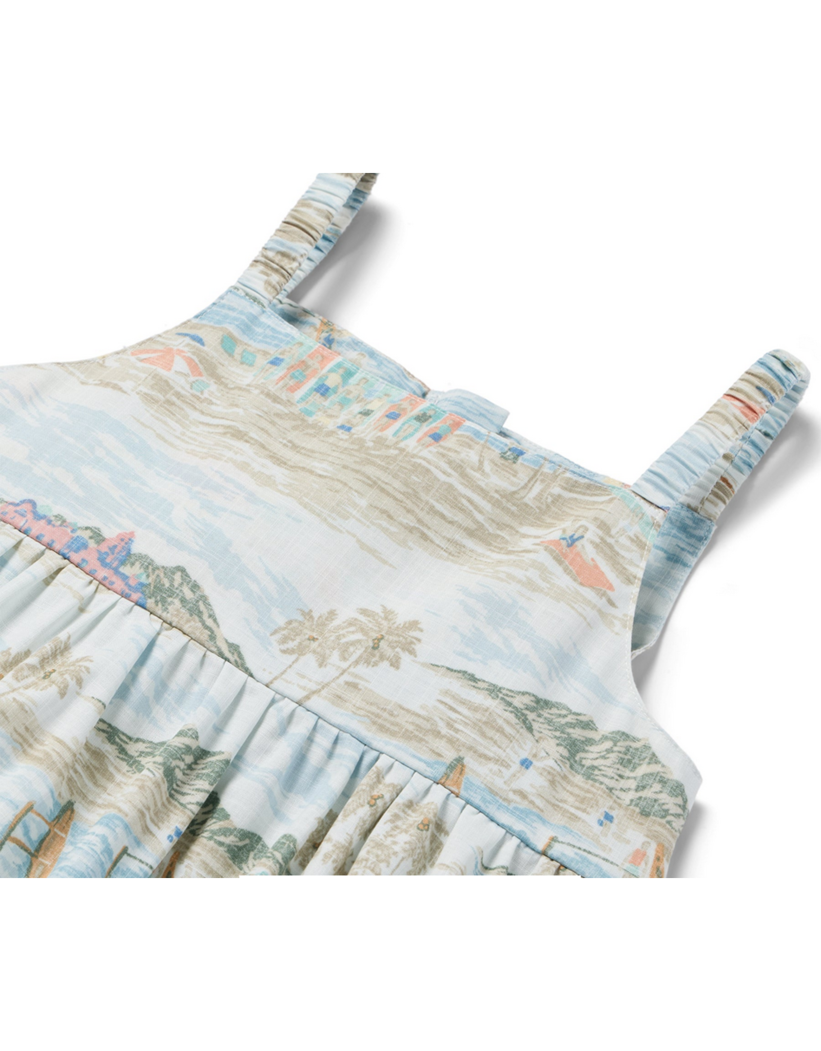 Reyn Spooner Reyn K661891225 Waikiki Nostalgia Kids Nellie Dress
