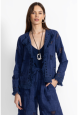 Johnny Was JWas C47025-2 Kae Jacket Blue