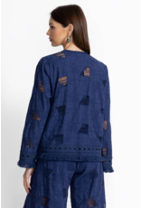 Johnny Was JWas C47025-2 Kae Jacket Blue