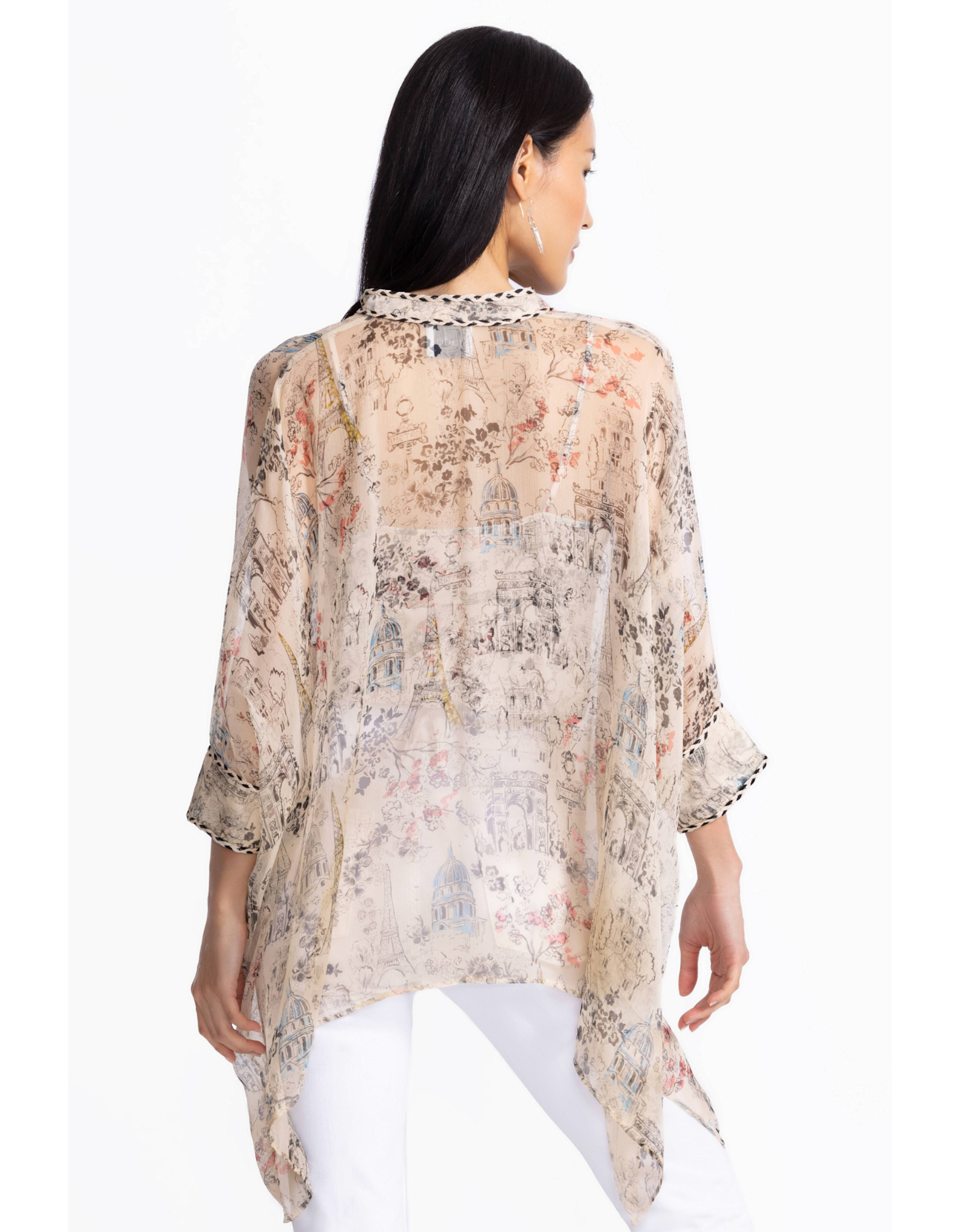 Johnny Was JWas L13125-3 Katia Oversized Blouse