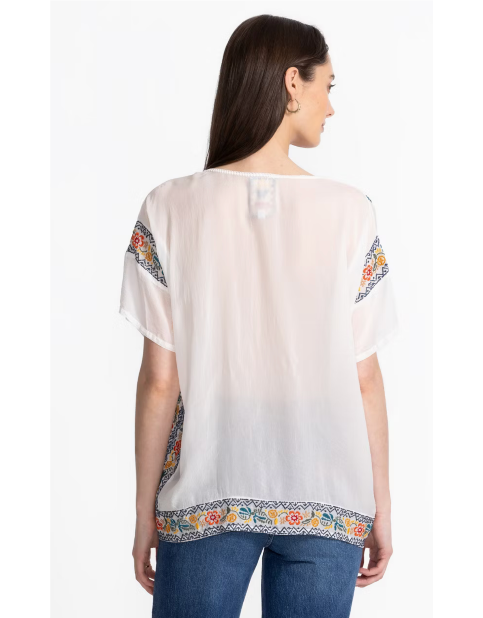 Johnny Was JWas C12925-2 Mariafe Blouse