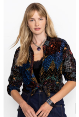 Johnny Was JWas JWC17624A9-NBU Audrey Oversized Burnout Shirt