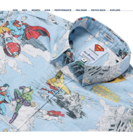 Reyn Spooner Reyn M682012525 Superman Classic Button Front Blue