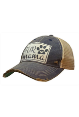 Vintage Life Vintage Life MBW Mesh Cap 455  Fur Mama Navy Blue