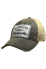 Vintage Life Vintage Life MBW Mesh Cap 610  Mamacita Margarita Black