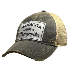 Vintage Life Vintage Life MBW Mesh Cap 610  Mamacita Margarita Black