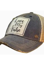 Vintage Life Vintage Life MBW Mesh Cap 462  Love My Tribe Navy Blue