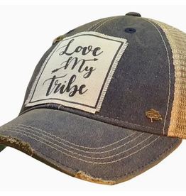 Vintage Life Vintage Life MBW Mesh Cap 462  Love My Tribe Navy Blue