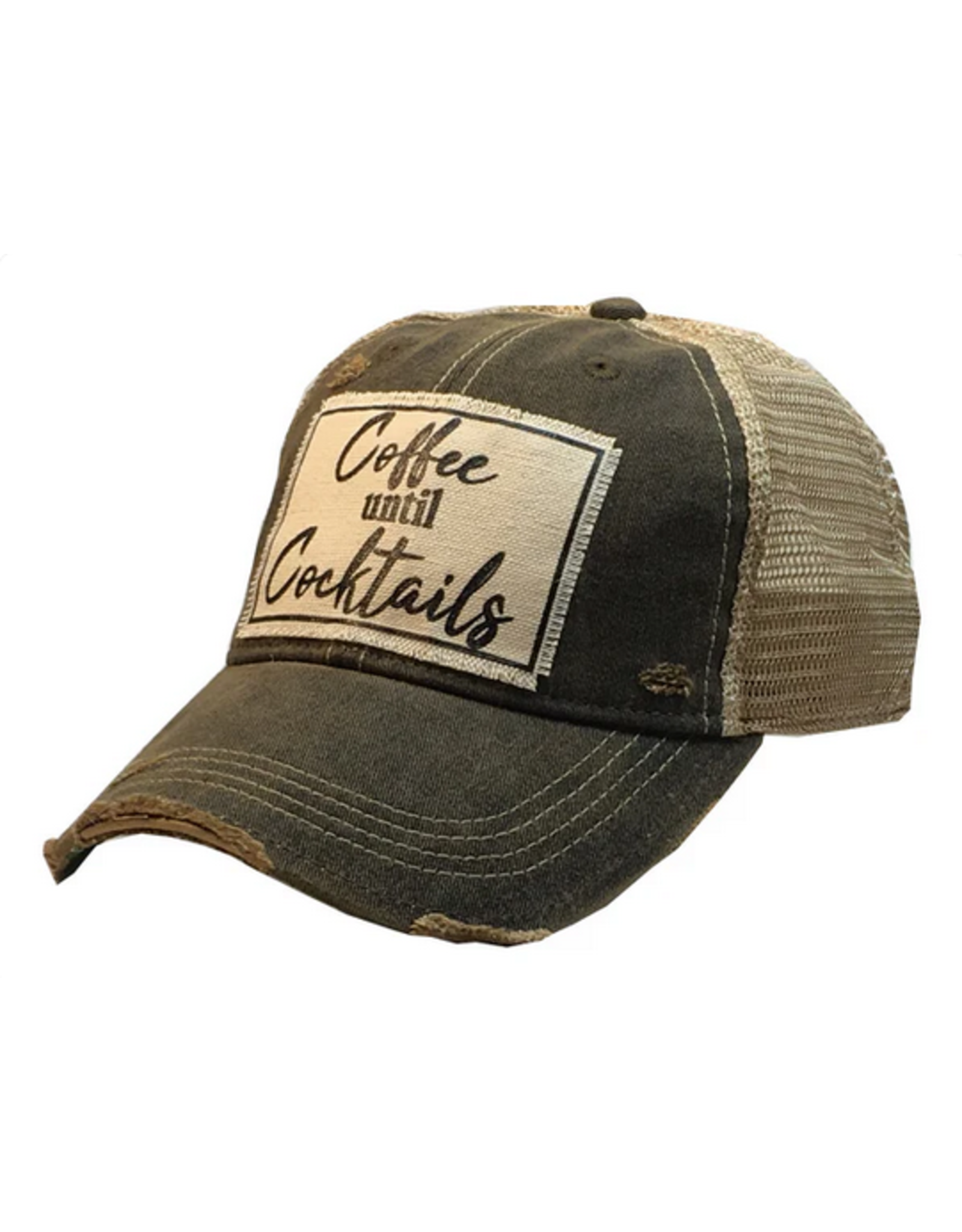 Vintage Life Vintage Life MBW Mesh Cap 524 Coffee until Cocktails
