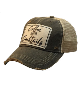 Vintage Life Vintage Life MBW Mesh Cap 524 Coffee until Cocktails