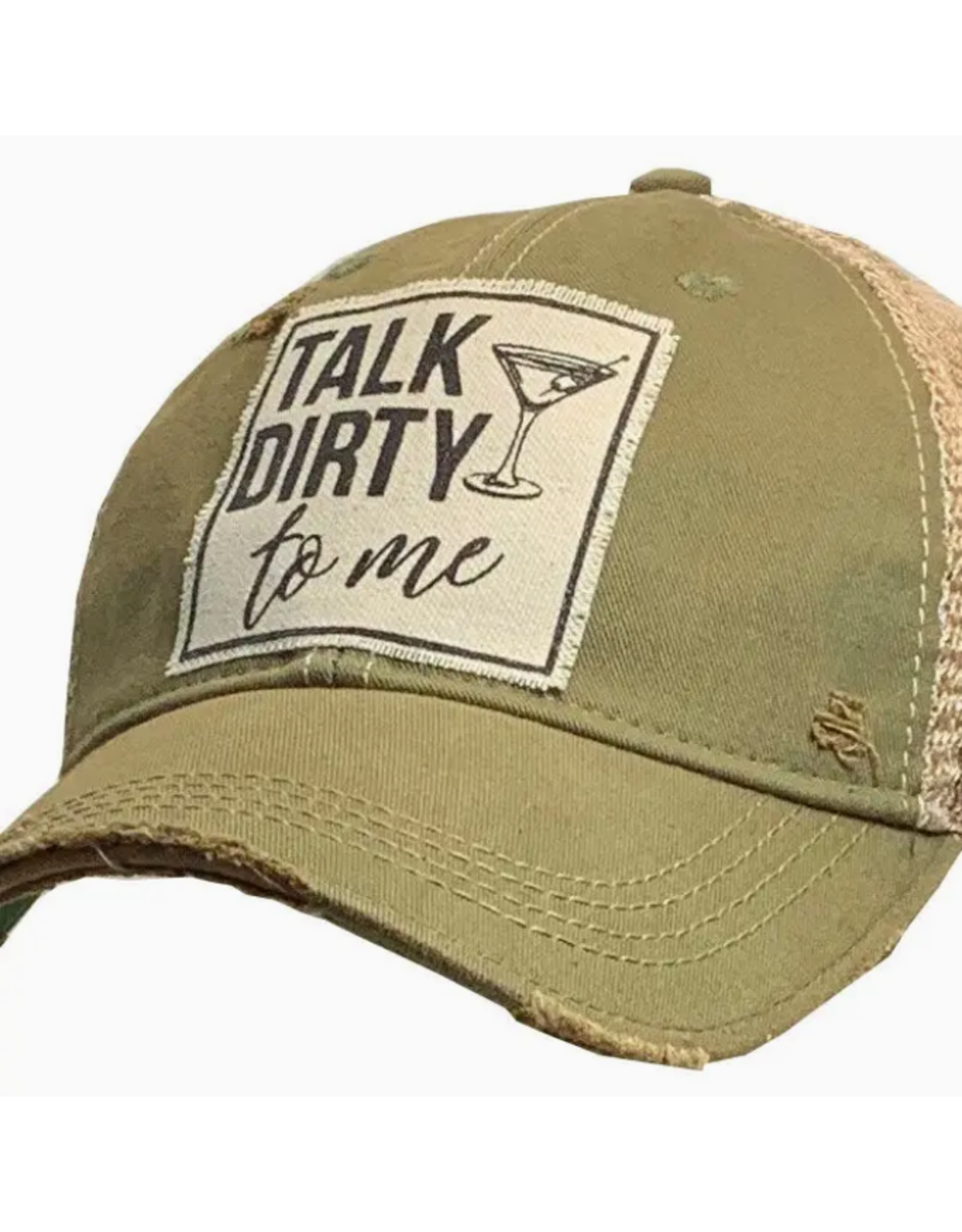 Vintage Life Vintage Life MBW Mesh Cap 629 Olive Talk dirty to me