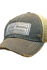 Vintage Life Vintage Life MBW Mesh Cap 638 Black Good moms say bad words