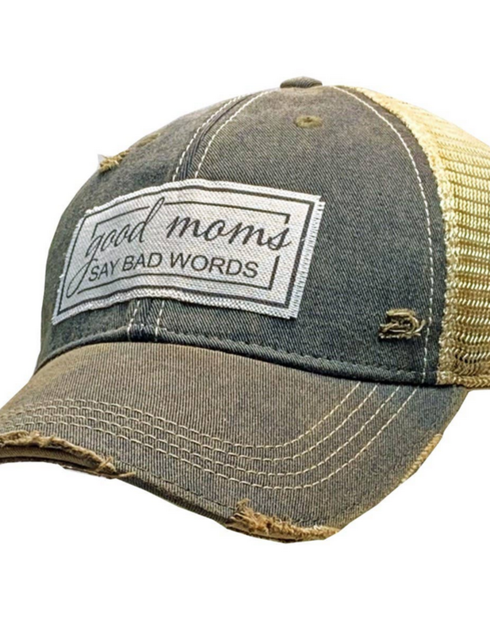 Vintage Life Vintage Life MBW Mesh Cap 638 Black Good moms say bad words