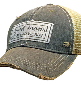 Vintage Life Vintage Life MBW Mesh Cap 638 Black Good moms say bad words