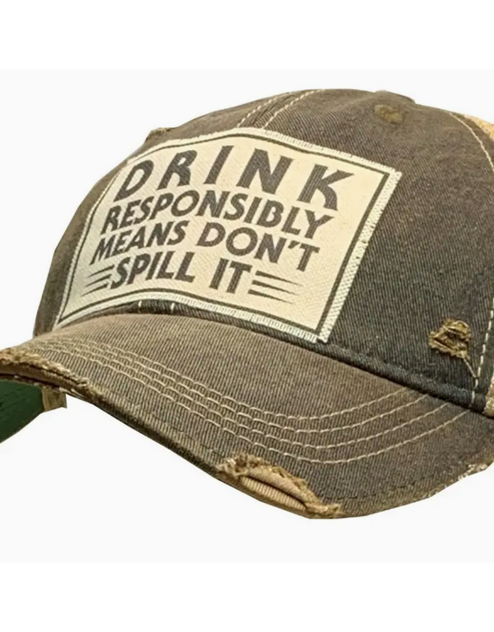 Vintage Life Vintage Life MBW Mesh Cap 651 Drink Responibly Black