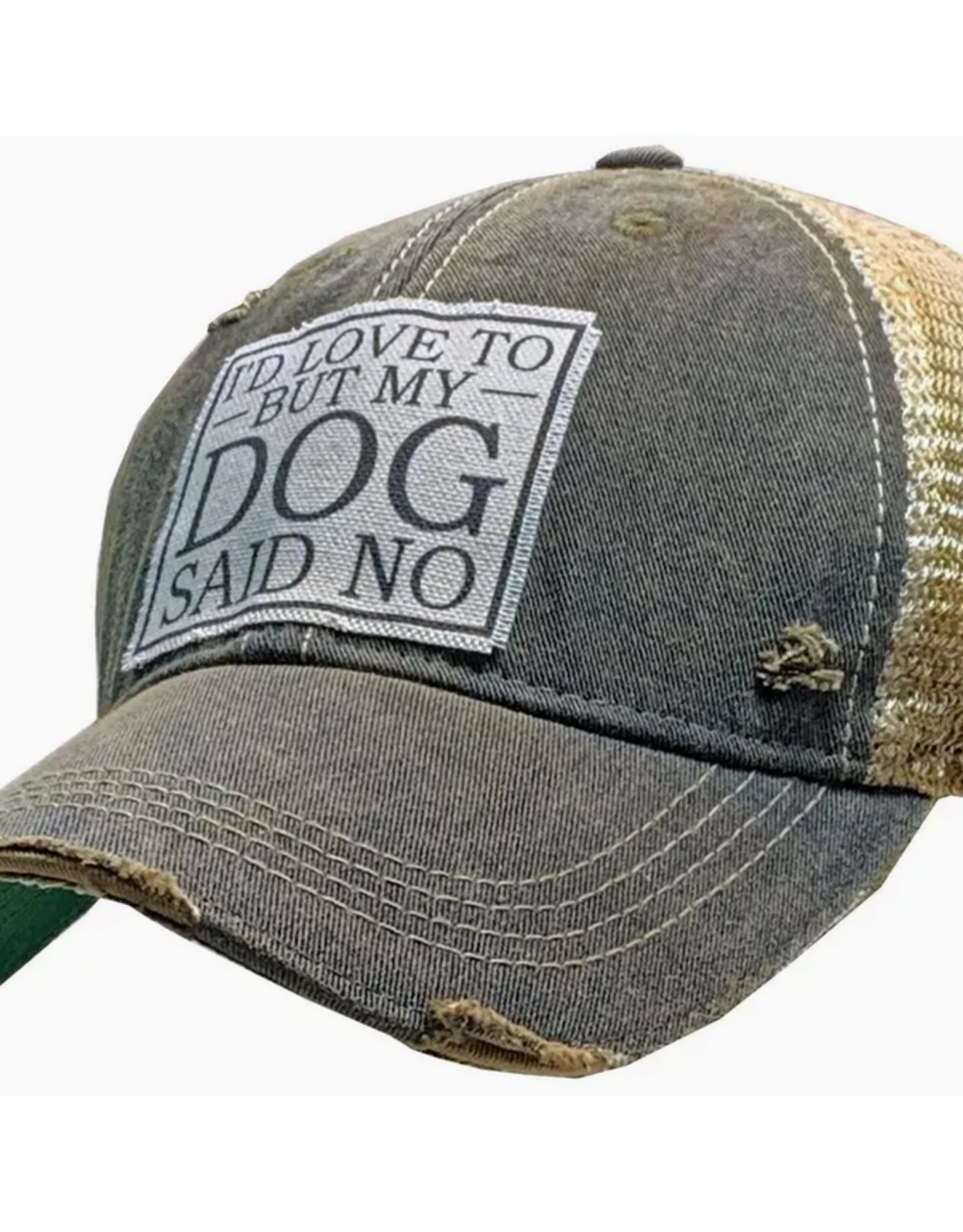 Vintage Life Vintage Life MBW Mesh Cap 639 Love to, dog Black