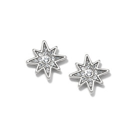 Brighton Brighton JA0078 Enchanting Star Silver Post Earrings