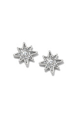 Brighton Brighton JA0078 Enchanting Star Silver Post Earrings