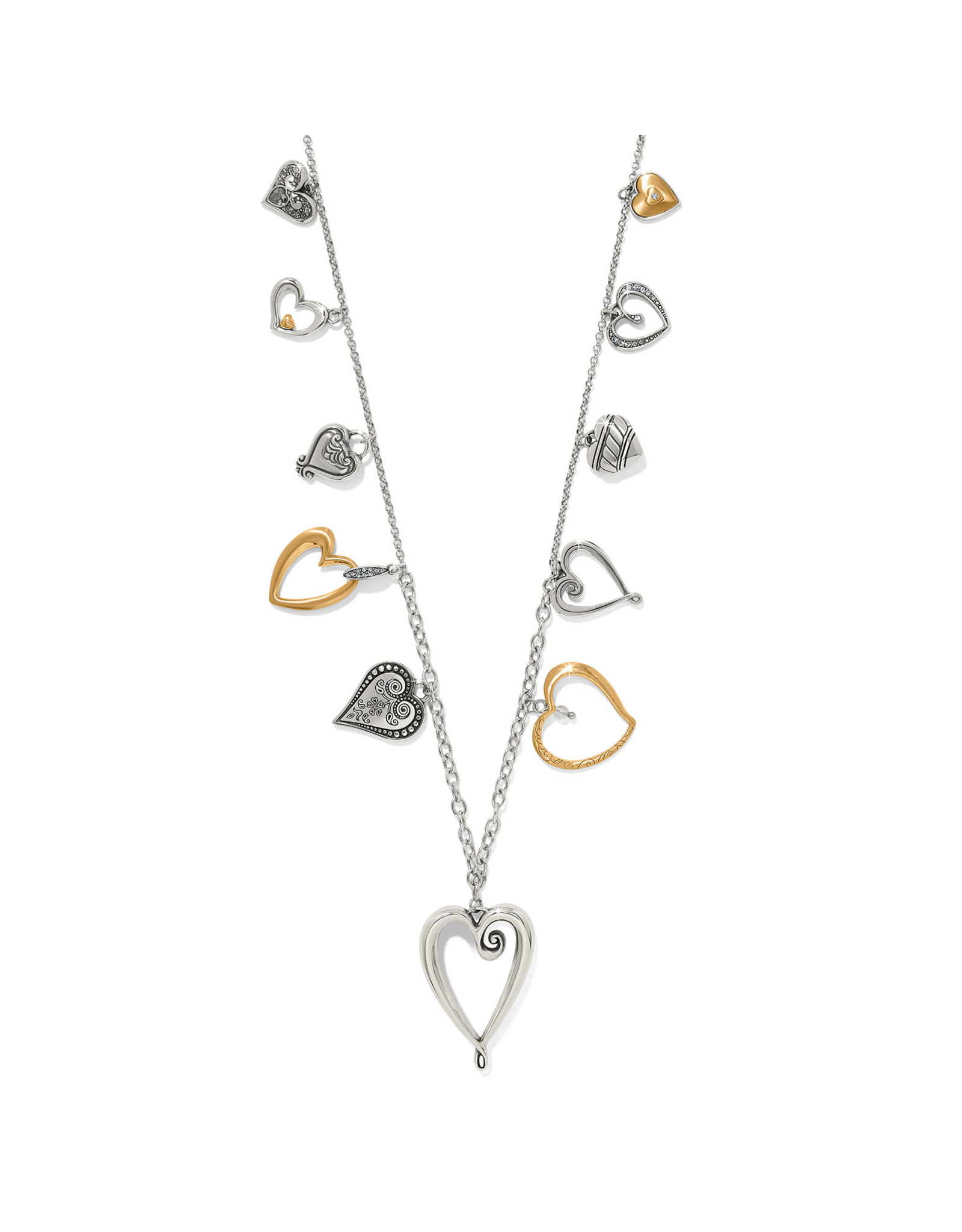 Brighton Brighton JM0062 One Heart Large Long Necklace